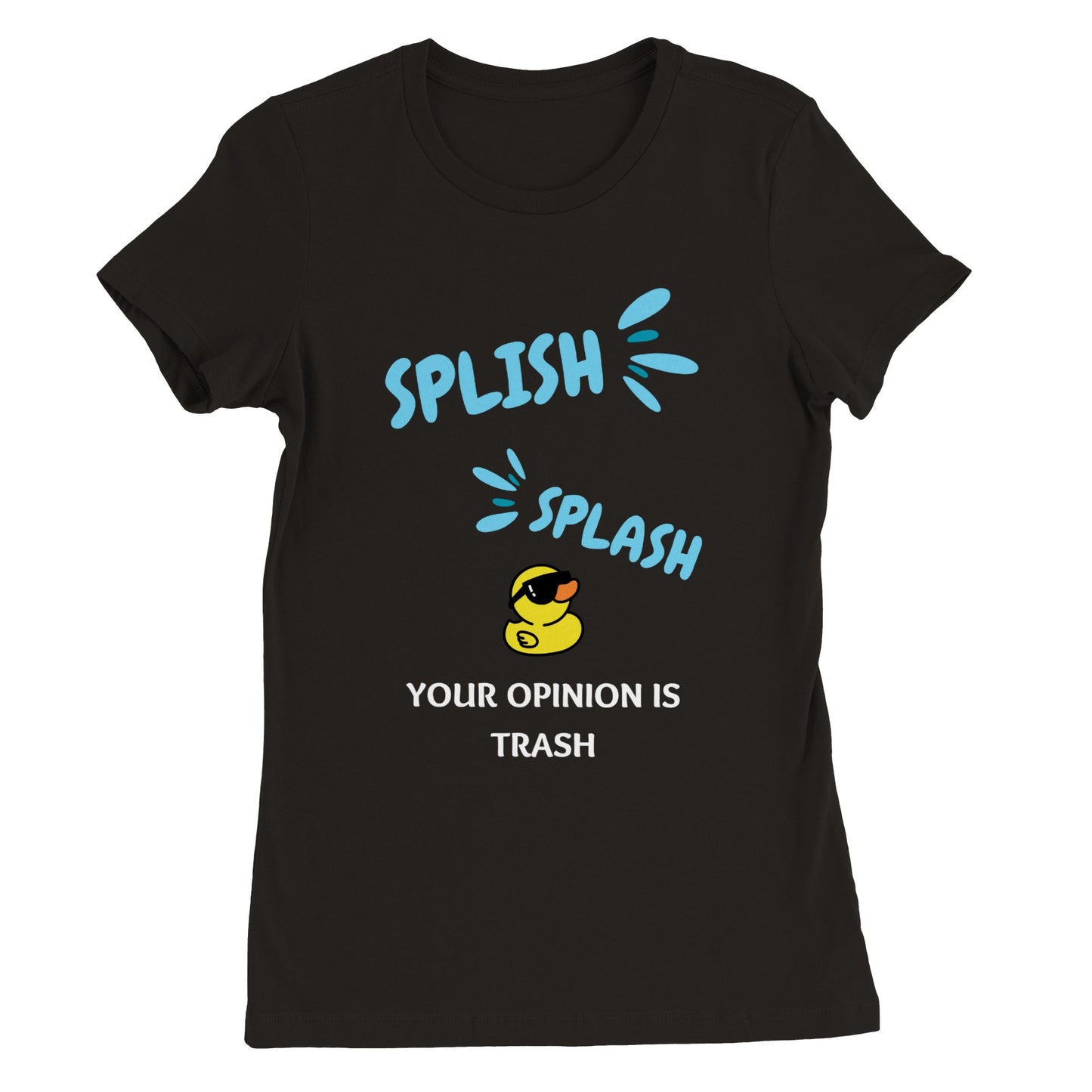 Splish Splash Womens Crewneck T-shirt
