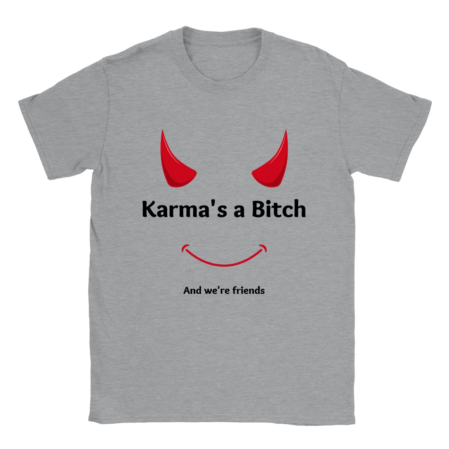 Karma Mens Crewneck T-shirt