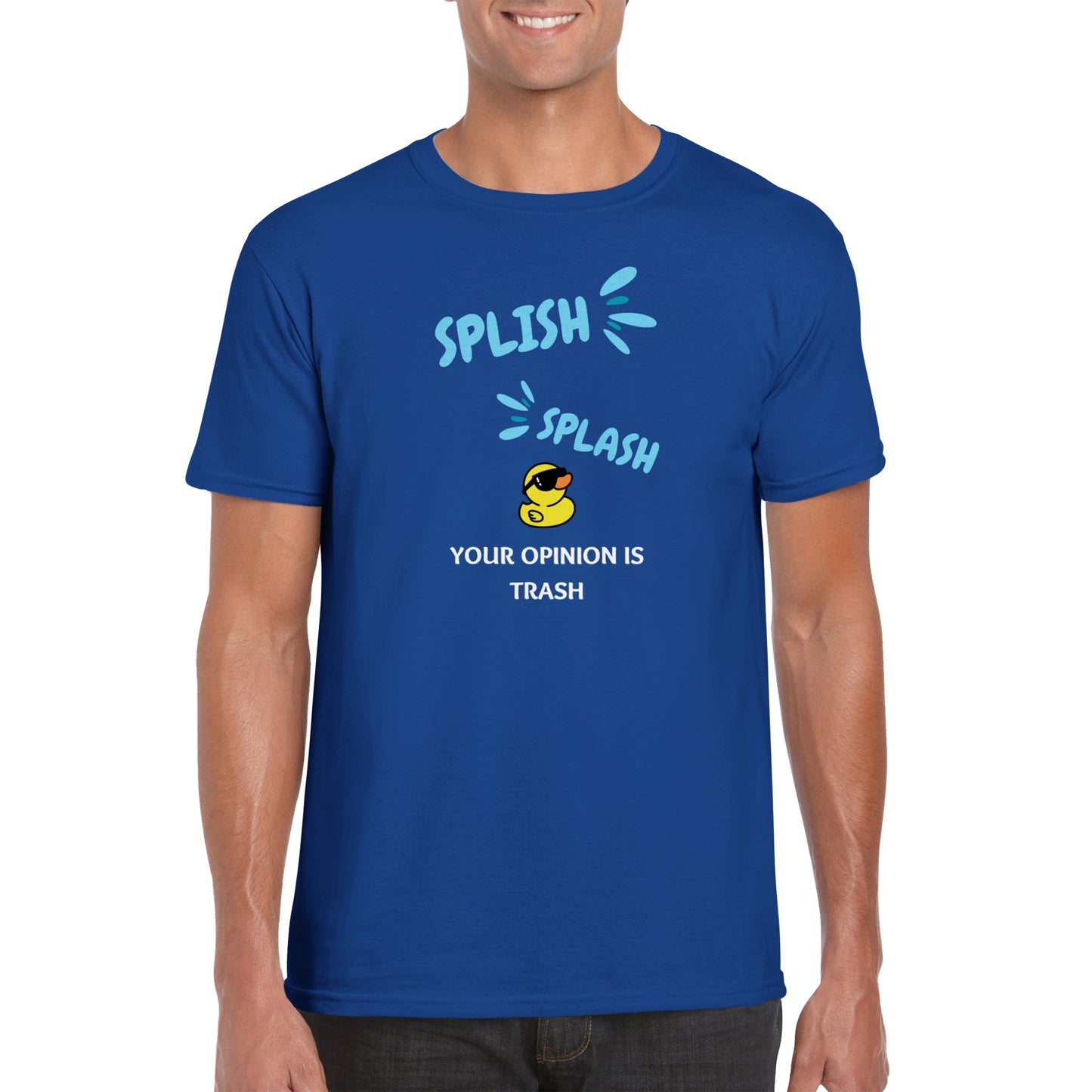 Splish Splash Mens Crewneck T-shirt