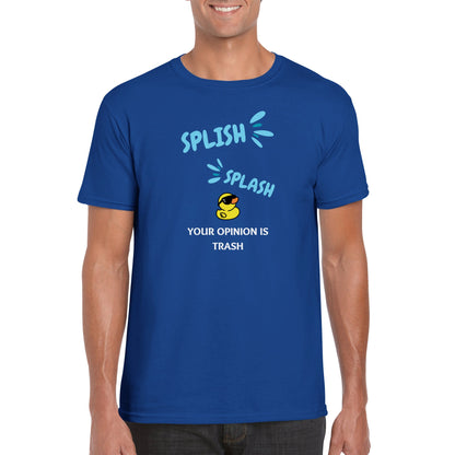 Splish Splash Mens Crewneck T-shirt
