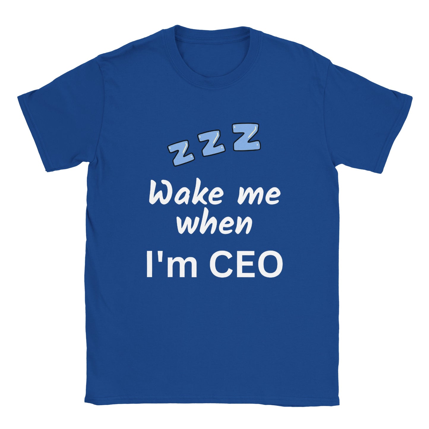 Wake Me Mens Crewneck T-shirt