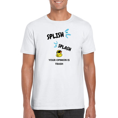Splish Splash Mens Crewneck T-shirt