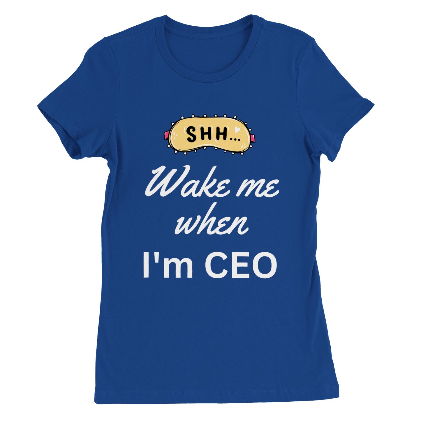 Wake Me Womens Crewneck T-shirt