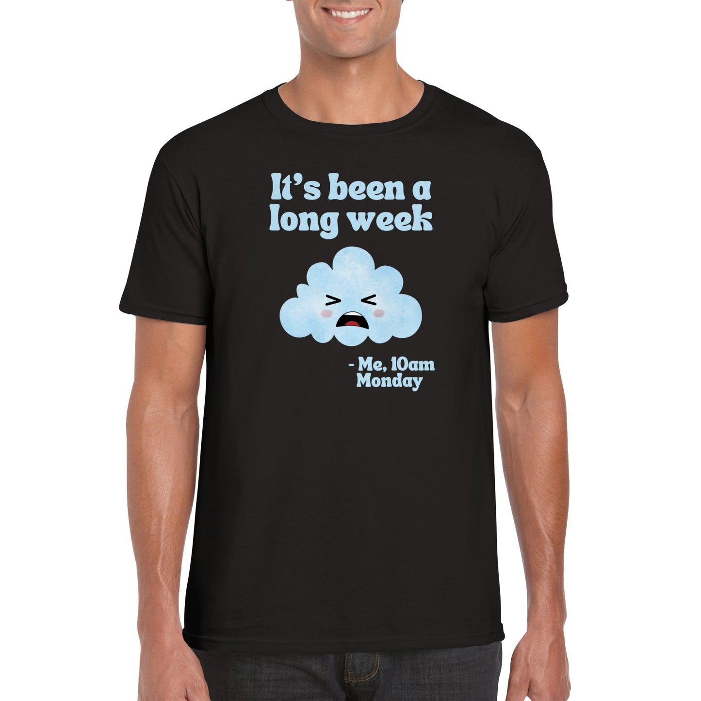 Long Week Mens Crewneck T-shirt