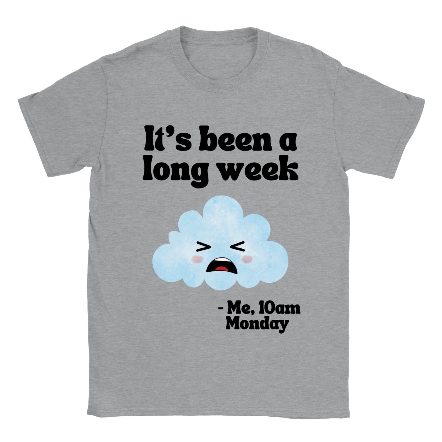 Long Week Mens Crewneck T-shirt