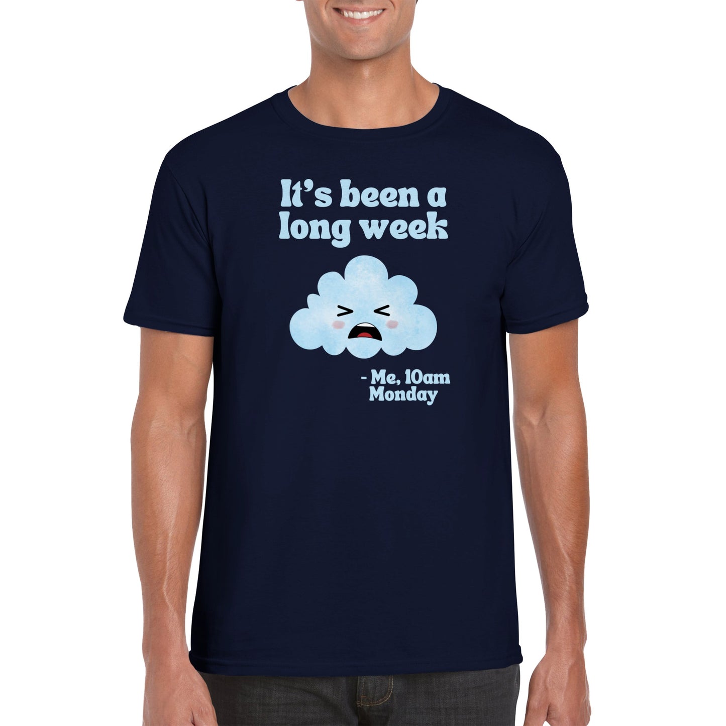 Long Week Mens Crewneck T-shirt