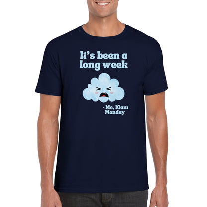 Long Week Mens Crewneck T-shirt