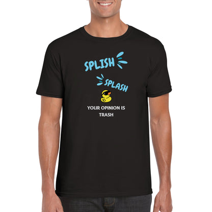 Splish Splash Mens Crewneck T-shirt