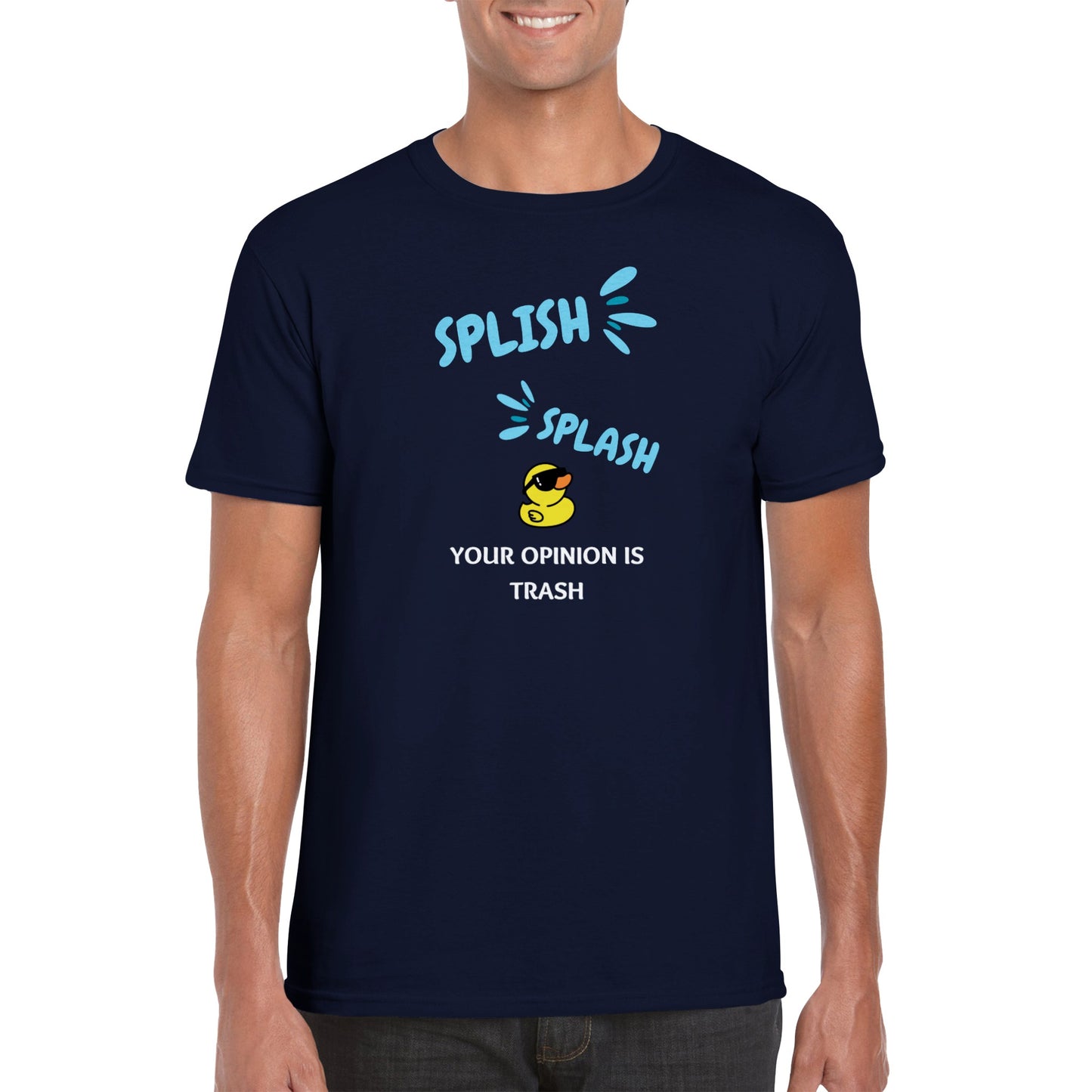 Splish Splash Mens Crewneck T-shirt