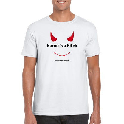 Karma Mens Crewneck T-shirt