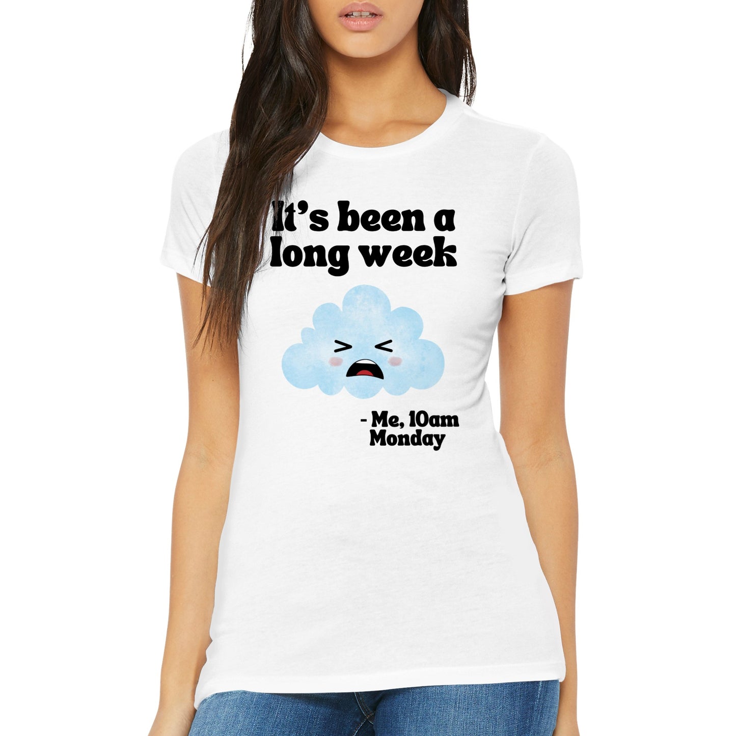 Long Week Womens Crewneck T-shirt