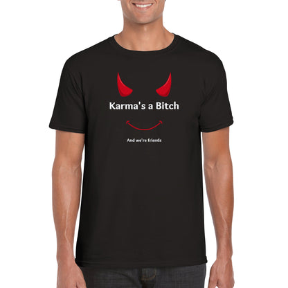 Karma Mens Crewneck T-shirt